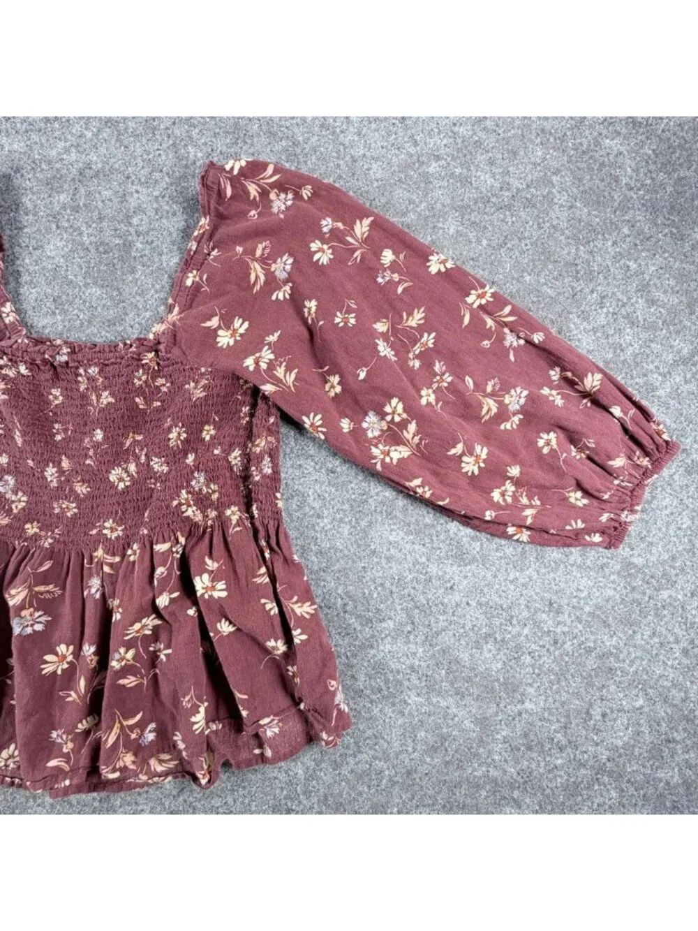 Madewell lucie peplum